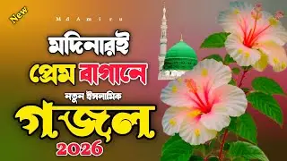 New Gojol Bangla | Modinari Prem Bagane | মদিনারি প্রেম বাগানে প্রেম বাতি জলে | bangla Islamic song 