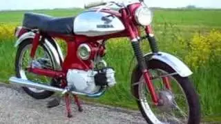 Honda C320 4 stroke sound 50cc Motor Bike oldtimer from 1965