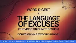 The Language of Excuses (The Voice That Limits Destiny)