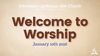 Live Church Service - January 10th 2026