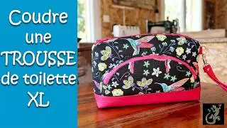 TUTO от кутюр - Шьем большую сумку для туалетных принадлежностей 🚿 #кутюр
