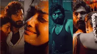 ❣️Feel The Song 4K Status ✨| Pushpa Full Screen WhatsApp status 🥀 #AlluArjun
