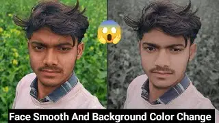Face Smooth And white kaise karen | Background Color Change Lightroom Photo Editing | 2026
