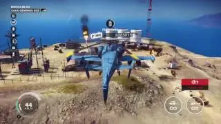 Just Cause 3 - Liberating a Military Base Helicopter Only