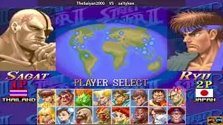 Super Street Fighter II X TheSaiyan2000 Vs Salyken 28 06 2021