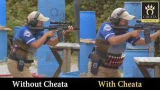 ULTIMATE BRA! Best compression sports bra for Tactical 3 Gun Shooting Watch Before and After Demo