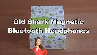 Old Shark Magnetic Bluetooth Headphones - Unboxing & Review