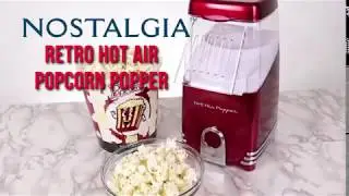 Nostalgia HAP8RR Hot Air Popcorn Maker