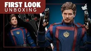 Hot Toys Star Lord Guardians of the Galaxy Vol 3 Figure Unboxing | First Look