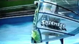 Matteo Bof Paris Stadium windsurfing Indoor worldcup