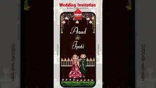 Sangeet Invitation Digital Card | Online Video Invite