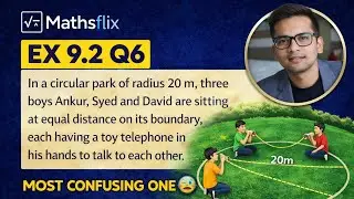 ✅ 90% Students Get This Circle Question Wrong | Class 9, Ex 9.2 - Q6