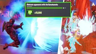 How to EASILY Eliminate opponents with the Kamehameha (3) | Fortnite Week 11 Challenge Guide