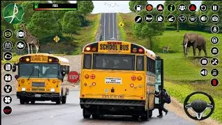 🚌🧑‍🔬School bus 3D simulator pickup and drop mod