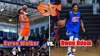 Class of 2020 Kyree Walker vs  Dwon Odom Dunk Battle at CP3 Rising Stars Camp !!! Must Watch !!!