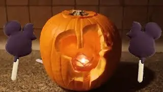 Carving a DISNEY Pumpkin!!