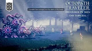 Octopath Traveler - Devourer of Men Boss Battle