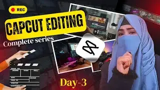 CapCut Masterclass Lec-03: Text & Audio Secrets! 🎵✍️ (Professional Editing)