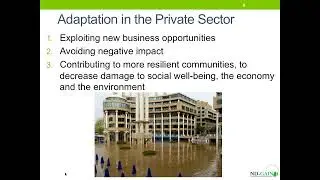 Adaptation in the Private Sector: Uncovering Risks & Opportunities in the Global Marketplace