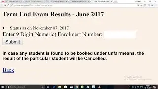 [28th UPDATE]IGNOU JUNE 2017 TERM END EXAM RESULT [CHECK YOUR RESULT NOW]