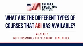 What Are The Different Types of Courses That AGI Has Available?