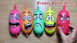 The Shocking secret to Making Hilarious Slime with long Balloons -Satisfying slime videos