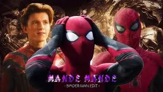 Spider-man 4k Edit | Spiderman In Civil War | MANDE MANDE | Tom Holland | Madrow Editz