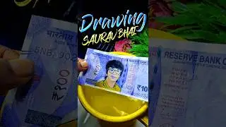 Surprise Art For Sourav Joshi 😍🤯 #shorts #art #trend #sauravjoshi