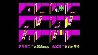 Special Delivery Santa's Christmas Chaos (Atari 8-Bit Gameplay)