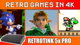 Retrotink5x PRO Exp. Firmware 2.57-60 Update: 4K Upscale, 9x Scale GBI, New 1440p Mode and more
