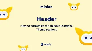 5.1. Header sections: Announcement bar, Custom liquid, and Ticker.