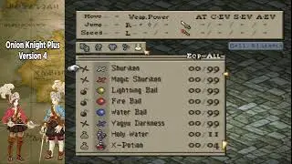 FFT Onion Knight Plus Version 4 - Monster Run #9