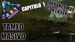 ARK Aberration! 💀 Ep.#1!|  Comenzando la serie tameando ravananges/asoladores 