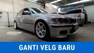 Dio's BMW E46 Installing Kosei K1 - Indonesia