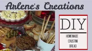 DIY Homemade Crustini Bread