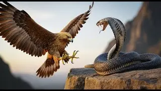 Who Wins? Don't Miss This Epic Golden Eagle vs Cobra Survival Battle!