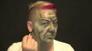Green Witch makeup