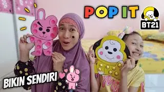 Aqilla Bikin Pop It BT21 &hearts; Aqilla's Diary