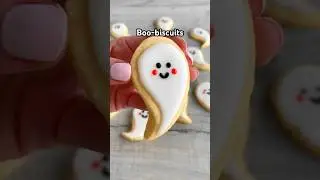 Is it a biscuit or a cookie? #easyrecipe #halloween #shorts