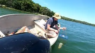Using a Schindler-Patalas trap to sample lake plankton at a specific depth quantitatively