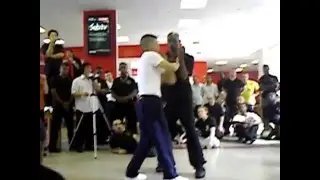 Wing Chun Sifu Joseph Lee giving instruction during a London seminar