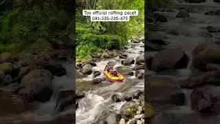 Petualangan bersama keluarga naik boots di pacet mojokerto #raftingpacetmojokerto