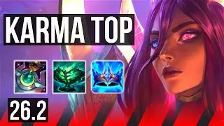 KARMA vs IRELIA (TOP) | EUW Master | 26.2