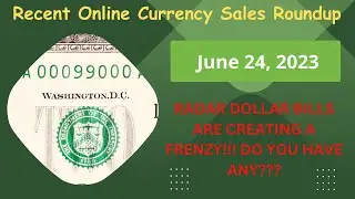💴 RADAR Fancy Serial Number Dollar Bills in HIGH DEMAND - CHECK YOUR BILLS NOW!!!
