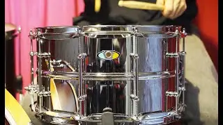 Caixa LUDWIG Supralite 14x8” Steel Shell Ballad Snare