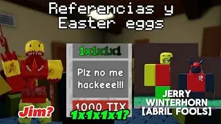 TODOS LOS EASTER EGGS Y REFERENCIAS EN RESIDENCE MASSACRE!! Roblox
