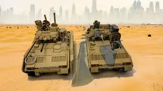 A Tale of Two Bradleys: 1/18 Scale 21st Century Toys Bradley Stock and Armor Up Customized