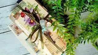 The Secret Garden - Vintage Botanical Junk Journal