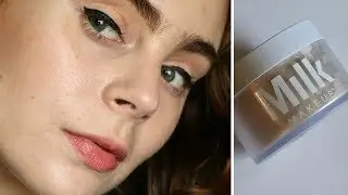 Milk Makeup Blur + Set Matte Loose Setting Powder REVIEW & DEMO