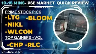 PSE Stock Market Review | Trending Stocks January 25, 2023